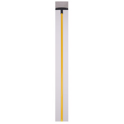 Lisseuse de joints longue portée 185 cm Nanovib - lame inox souple pour plafonds et murs de marque Leborgne, référence: B9785800