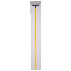 Lisseuse de joints longue portée 185 cm Nanovib - lame inox 30 cm pour plafonds et murs de marque Leborgne, référence: B9786600
