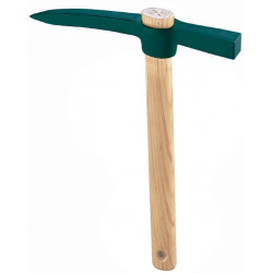 Martelette 1 pic 37 cm - manche bois PEFC et tête acier forgé de marque Leborgne, référence: B9788000