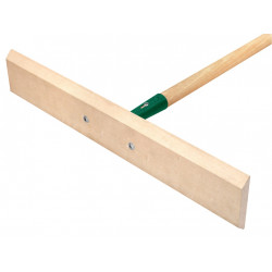 Racloir bois 50 cm sans manche - lame épaisse biseautée pour enrobé et béton de marque Leborgne, référence: B9788200