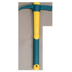 Clé à bouche 600 g avec manche Novagrip - outil forgé pour plaques d’égout de marque Leborgne, référence: B9788300