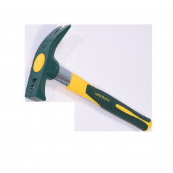 Marteau de coffreur aimanté 650 g Batipro - manche Novamax et porte-clou magnétique de marque Leborgne, référence: B9788800