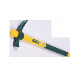 Marteau de coffreur Batipro Espagne 50 cm - aimant porte-clou et manche fibre de verre de marque Leborgne, référence: B9790200