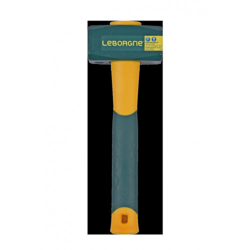 Massette angles abattus Novagrip 1 kg - manche tri-matière 260 mm - Leborgne