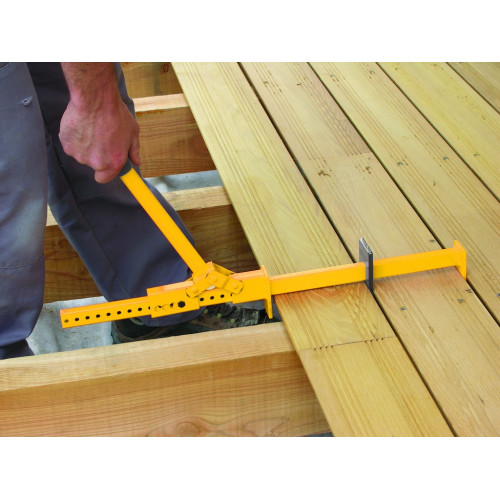 Pose-lames réglable Sylvapro - pour lames de terrasse bois de 80 à 210 mm - Leborgne