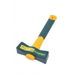 Massette Espagne Novagrip 1,3 kg - manche ergonomique et tête acier forgé de marque Leborgne, référence: B9791900
