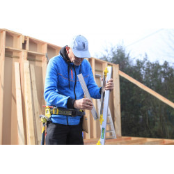 Traceur placeur Sylvapro 130 cm - positionnement des sabots métalliques - Leborgne