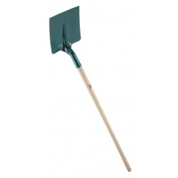 Pelle carrée tôle 25 cm manche bois PEFC 110 cm - hauteur 29 cm largeur 29 cm de marque Leborgne, référence: B9794200