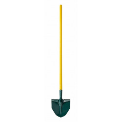 Pelle Batipro manche Compositube droit 135 cm - fer 28,6 cm pour terrassement et bâtiment - Leborgne