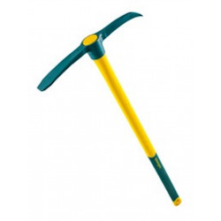 Pioche d’égoutier manche tri-matière 90 cm - douille 48 mm pour plaques d’égout de marque Leborgne, référence: B9795000