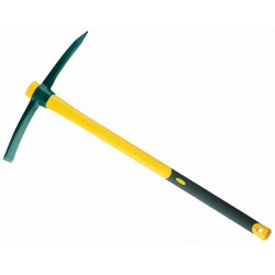 Pioche Italie Novagrip douille ovale 1,5 kg - pointe diamant et panne affûtée de marque Leborgne, référence: B9795200