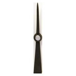 Pioche terrassier TP 2,5 kg sans manche - pointe diamant et panne affûtée de marque Leborgne, référence: B9795400