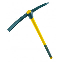 Pioche terrassier ronde Novagrip 90 cm - fer 2 kg pour sols durs et rocheux de marque Leborgne, référence: B9795900