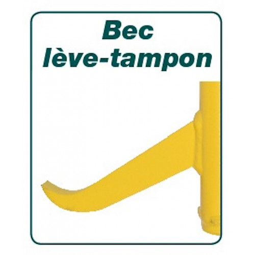 Lève grilles et plaques d’égout Toucan Nanovib 120 cm - soulèvement jusqu’à 80 kg - Leborgne