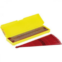 5 lames de scie à métaux HSS rubis (10 dents / pouce) - STANLEY