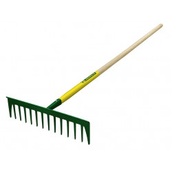Râteau Batipro 14 dents droites 150 cm - manche bois PEFC pour ratisser et niveler de marque Leborgne, référence: J9791100