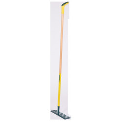 Râteau Batipro 14 dents droites avec poignée ergonomique - ratisser niveler et épandre de marque Leborgne, référence: J9792400