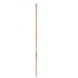 Manche bois 195 cm D28 pour râteau - remplacement outil de jardin de marque Leborgne, référence: J9797800
