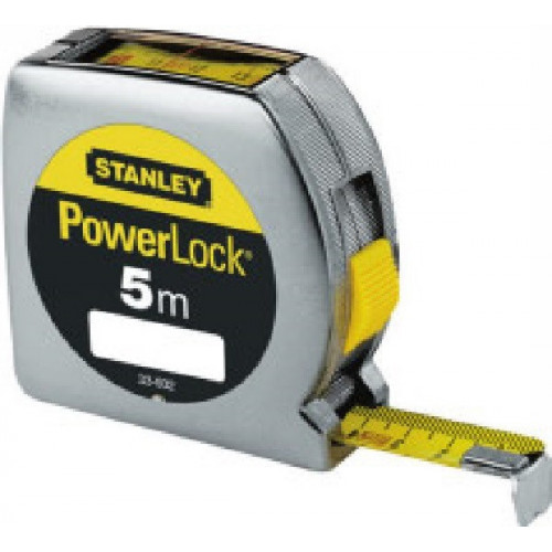 Mesure Powerlock à lecture directe 5 m x 19 mm - STANLEY