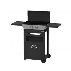 Plancha électrique Original 260 Duo Edition - Chariot noir - Couvercle inclus - 2 zones de chauffe de marque LE MARQUIER, référence: J9799800