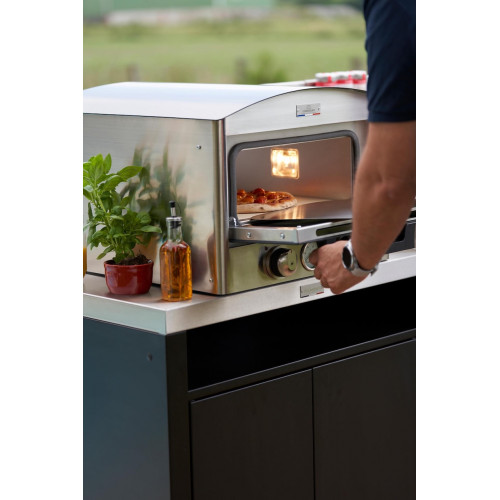 Four à pizza électrique Signature 450 - 450 °C - Pierre cordiérite - Origine France Garantie - LE MARQUIER