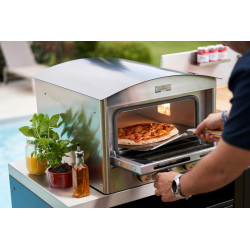 Four à pizza électrique Signature 450 - 450 °C - Pierre cordiérite - Origine France Garantie - LE MARQUIER