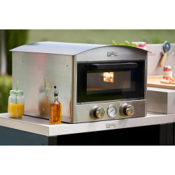Four à pizza électrique Signature 450 - 450 °C - Pierre cordiérite - Origine France Garantie - LE MARQUIER