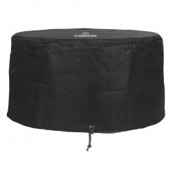 Housse pour brasero Original noir - Polyester enduit PVC - L66 x P66 x H36 cm de marque LE MARQUIER, référence: J9801000