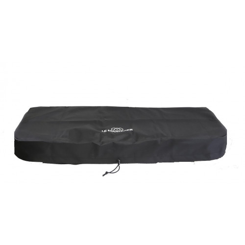 Housse pour plancha Exclusive XL - Polyester enduit PVC - Cordon de resserrage - 110 x 49 x 16 cm - LE MARQUIER