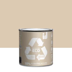 Peinture lin mur / plafond ID Eco satiné 0.5 l de marque ID, référence: B9802900