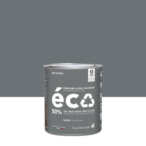 Peinture mur souris satin ID 2L - ID