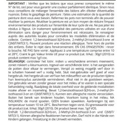 Peinture mur terre de sienne satin ID 0.5L - ID