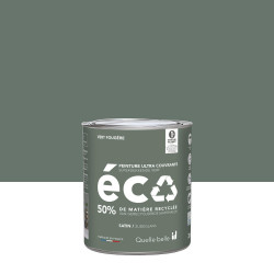 Peinture mur vert de fougère satin ID 2L - ID
