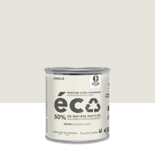 Peinture mur vanille satin ID 0.05L - ID
