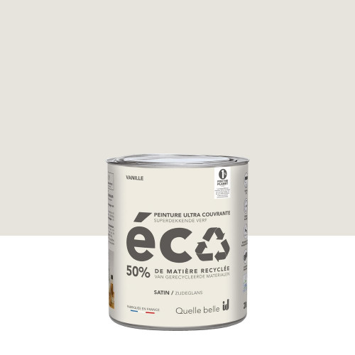 Peinture mur vanille satin ID 2L - ID