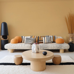 Peinture mur terre de sienne satin ID 2L - ID