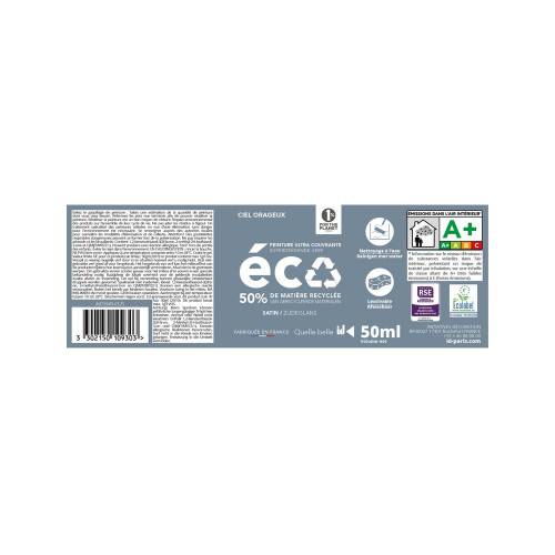 Peinture mur ciel de orageux satin ID 0.05L - ID