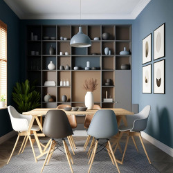 Peinture mur ciel de orageux satin ID 2L - ID