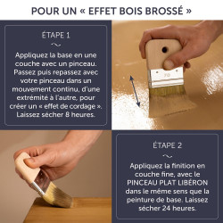 Peinture meuble et boiserie Meuble signé LIBÉRON chêne brûlé 0.7L - LIBERON