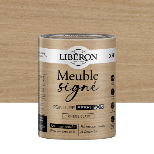Peinture meuble et boiserie Meuble signé LIBÉRON chêne clair  0.7L - LIBERON