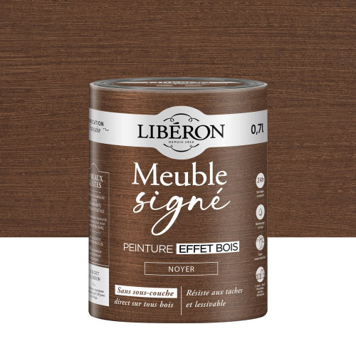 Peinture meuble et boiserie Meuble signé LIBÉRON noyer  0.7L - LIBERON