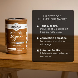 Peinture meuble et boiserie Meuble signé LIBÉRON noyer 0.7L - LIBERON