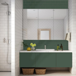 Peinture meuble ombre fougère mat SYNTILOR Renov' cuisine et bain 0.75l - SYNTILOR