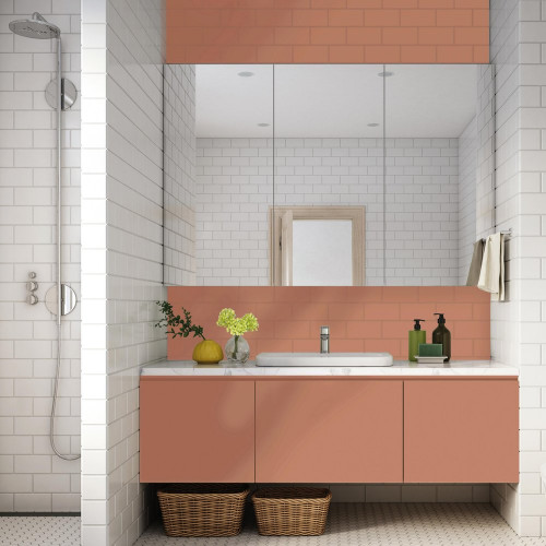 Peinture meuble terracotta mat SYNTILOR Renov' cuisine et bain 0.75l - SYNTILOR