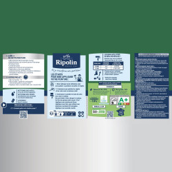 Peinture mur, plafond, boiserie blanc satin RIPOLIN Xpro3 2.5L - RIPOLIN