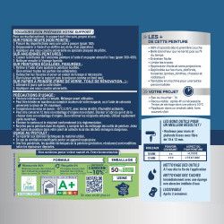 Peinture mur blanc mat RIPOLIN Xpro3 0.5L - RIPOLIN