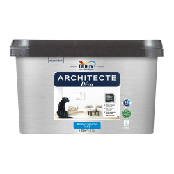 Peinture mur, plafond, blanc mat DULUX VALENTINE Architecte déco 2.5L de marque DULUX VALENTINE, référence: B9808900