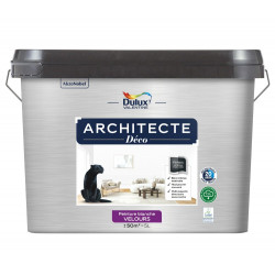 Peinture mur, plafond, blanc mat DULUX VALENTINE Architecte déco 5L de marque DULUX VALENTINE, référence: B9809200