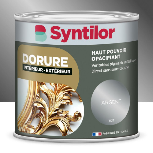 Dorure, pailleté, SYNTILOR, argent  0,125L - SYNTILOR