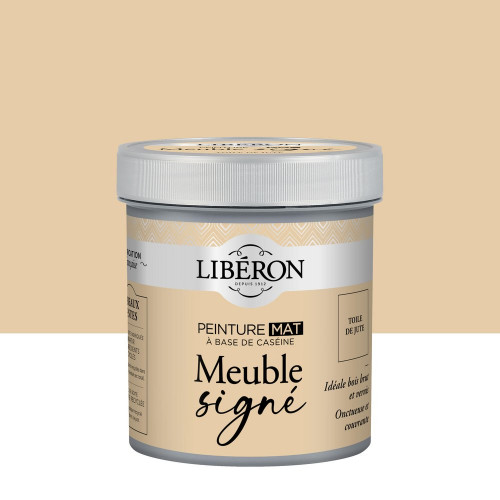 Peinture meuble et boiserie Caséine LIBÉRON toile de jute mat 0.5L - LIBERON